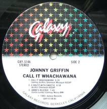 ◆ JOHNNY GRIFFIN / Call It Whachawana ◆ Galaxy GXY-5146 ◆_画像4