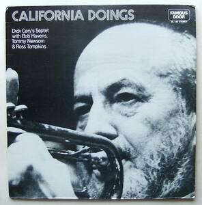 ◆ DICK CARY Septet / California Doings ◆ Famous Door HL-140 ◆