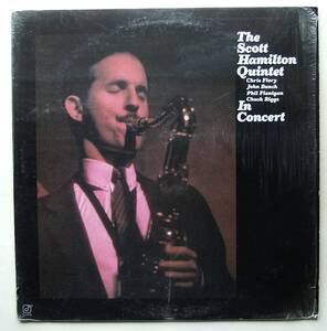 ◆ SCOTT HAMILTON Quintet / In Concert ◆ Concord Jazz CJ-233 ◆