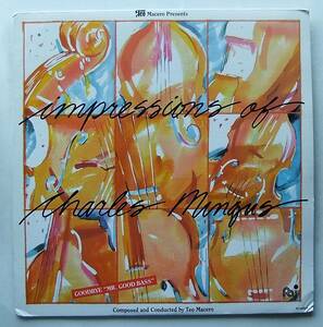 ◆ TEO MACERO Presents Impressions of Charles Mingus ◆ Palo Alto PA-8046 (promo) ◆