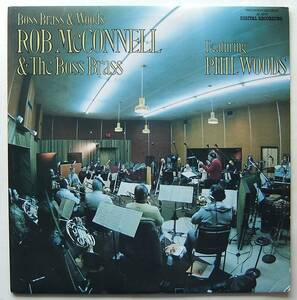 ◆ ROB McCONNELL & The Boss Brass Featuring PHIL WOODS / Boss Brass & Woods ◆ Innovation Records JC-0011 ◆