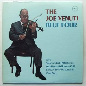 ◆ JOE VENUTI - ZOOT SIMS - BUCKY PIZZARELLI / Blue Four ◆ Chiaroscuro CR 134 ◆