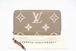 ☆安心の３大保証☆ Aランク ≪LOUIS VUITTON ルイ ヴィトン/ジッピーウォレット≫ M69794 モノグラム アンプラント バイカラー ベージュ