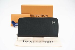 ☆安心の３大保証☆ Aランク ≪LOUIS VUITTON ルイ ヴィトン/ジッピーウォレット≫ M30317 タイガ ヴェルティカル ノワール ブラック 極美