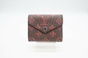 ☆安心の３大保証☆ ABランク ≪LOUIS VUITTON ルイ ヴィトン/三つ折り財布≫ M68673 LVポップ ポルトフォイユ ゾエ ローズ マルチカラー