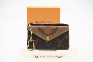 ☆安心の３大保証☆ Aランク ≪LOUIS VUITTON ルイ ヴィトン/L字ファスナーコインケース≫ M81303 リバース ポルト カルト レクト ヴェルソ