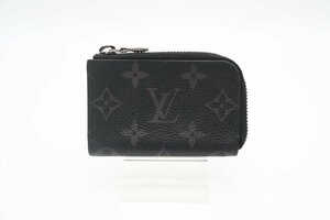 ☆安心の３大保証☆ Bランク ≪LOUIS VUITTON ルイ ヴィトン/L字ファスナーコインケース≫ M63536 エクリプス ポルトモネ ジュール 送料込