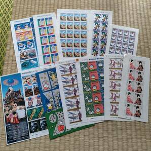 未使用切手シート １０１００円分、額面割れの画像1