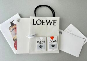 【正規品】LOEWE ロエベ フレグランス2種類 ショッパー リボン セット