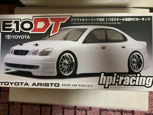 【送料無料】HPI 1/10 電動RCカーキット E10-DT レクサスLFA 新品未組み立て