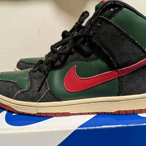 NIKE ナイキ DUNK HIGH PREMIUN SB RESN GUCCI    US10  28cmの画像1