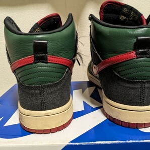 NIKE ナイキ DUNK HIGH PREMIUN SB RESN GUCCI    US10  28cmの画像5