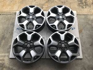 納車外し！ MR52/MR92 ハスラー 純正 15インチ アルミホイール ４枚セット　15x4.5J +45 100-4H 中古