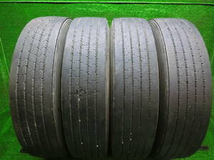 ★8ミリ★ 225/80R17.5　123/122L ★ Yokohama RY237 ★地山 4tvehicle medium sizetruck★4本set●R110