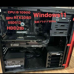  i9 10900 MSI RTX 3080 ゲーミングPC