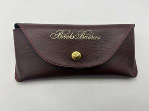 BROOKS BROTHERS メガネケース・MADE IN ITARY ・BB/ブルックスブラザースTRAD★612管理番号