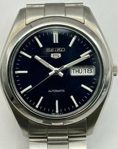 腕時計＜セイコー ファイブ＞SEIKO５　AUTOMATIC　7S26-0060　稼働品★756管理番号