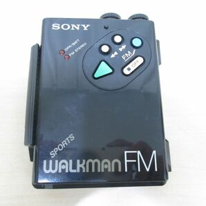 コDS-16【ジャンク/部品取り】ソニーSONY■スポーツウォークマンSPORTS WALKMAN FM WM-F5 ブラック■黒/ポータブルカセットプレーヤーの画像2