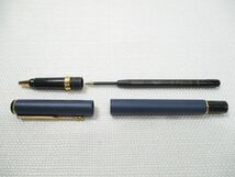 コBH-53【ケース付】パーカーPARKER 88■リアルトRIALTO■万年筆 ボールペン キャップ式■ブルー/ネイビー/ブラック■筆記用具/文房具_画像6