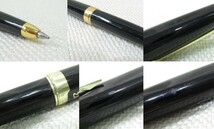 コBH-71【筆記未確認】パイロットPILOT■万年筆 エリートElite ペン先18K-750 M 中字/ボールペン■筆記用具 文房具■ブラック×ゴールド_画像10