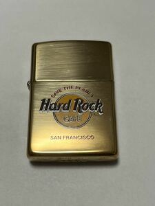 ZIPPO ジッポー HARD ROCK CAFE ハードロックカフェ 1990年頃 SAN FLANCISCO未使用品