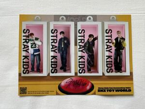 Stray Kids StrayKidsストレイキッズ スキズ 2024 SKZ TOY WORLD ファンミーティング ペンミ 入場特典 ポストカード