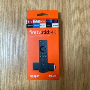 【新品・未開封】fire tv stick 4K Alexa対応音声認識リモコン付属