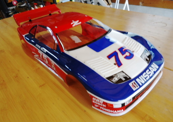 即決！ タミヤ 1/10 ニッサン ３００ZX IMSA・GTO 完成 ボディ【走行１回のみ中古美品！】長期保管 RC ＴAMIYA ボディー ラジコンカー Z