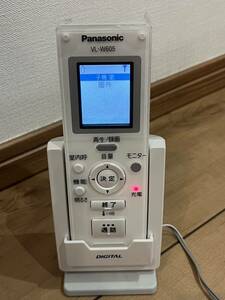 パナソニック(Panasonic) ドアホン(ドアフォン) ワイヤレスモニター 子機 VL-W605 通電済み 美品 売り切り 送料安い