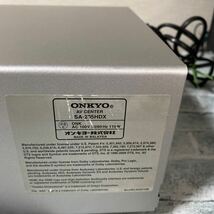 （17）ONKYO オンキョー AVセンター SA-205HDX 現状品_画像5