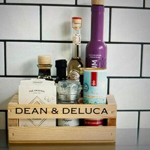 ディーン&デルーカ　木箱　ウッドクレートボックス　　キッチンツール　調味料ストッカー　セット