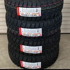 4本/本州法人宛28000円～ 新品 NANKANG ナンカン ホワイトレター 165/60R15 165/60-15 FT9 ゴツゴツ 軽トラ 軽バン リフトアップ の画像1