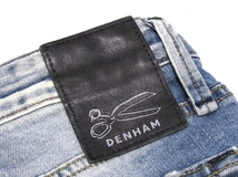 定価￥20,900 即決 美品 DENHAM デンハム RAZOR SHORT AVBL ヴィンテージウォッシュ ストレッチ ショートデニムパンツ ジーンズ 29 メンズ_画像5