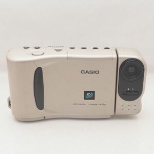 カシオ QV-10A 本体のみ 単3電池 シルバー デジカメ CASIO 管17032