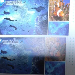 新江ノ島水族館ご招待券×２枚。