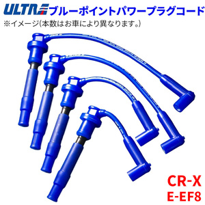 CR-X E-EF8 ホンダ プラグコード ブルーポイントパワープラグコード 2428-40 パワープラグコード 永井電子