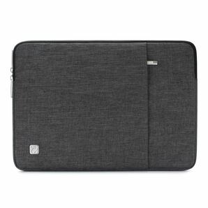 NIDOO 14インチ ノートパソコンケース ブリーフケース MacBook Air Surface Laptop Chromebook ThinkPad PCバッグ,ダークグレー(H48)の画像1