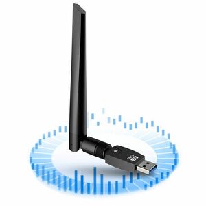 KIMWOOD 2022 wifi usb 1300Mbps USB3.0 無線lan 子機 2.4G/5G デュアルバンド 5dBi超高速通信 wi