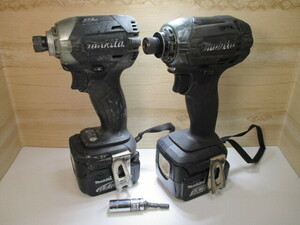 ☆makita マキタ 14.4V 充電式インパクトドライバ TD137D/TD138D 2台セット 訳あり!!