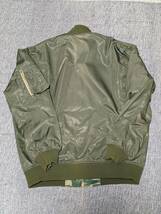 陸自自衛隊　熊笹迷彩　リバーシブルジャンバー　MA１　JSDF　Old Uniform Jacket_画像4