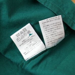 *CLF雑貨屋さん購入♪大人可愛いインド綿ポケットが素敵沙羅ふんわりチュニックブラウス M グリーン系 インド製 緑 レディース フェリシモの画像3