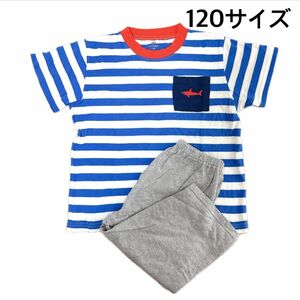 パジャマ　部屋着　子供服　キッズ服　120サイズ　綿素材 上下 半袖 ルームウェア 半袖パジャマ