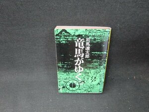 竜馬がゆく（二）　司馬遼太郎　文春文庫　日焼け強カバー破れ有/TDT