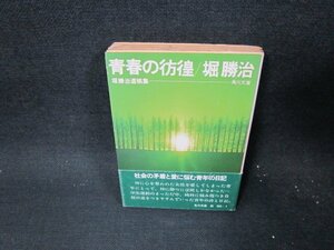 青春の彷徨　堀勝治　角川文庫　日焼け強シミ有/TEQ