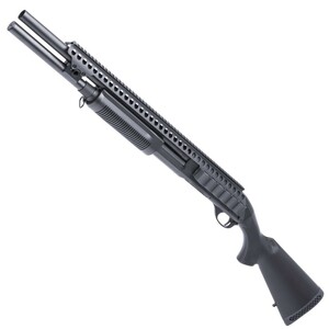 【バイオ弾1kgサービス中】CM350CLMBK M870 ロング Tac. 固定ストック フルメタルショットガン BK