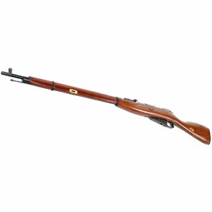 【1円～】S&T M1891/30 Mosin Nagant エアーコッキングライフル リアルウッド（STSPG20RW）【B品】の画像1