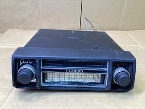 Clarion Clarion 8 tiger deck old car that time thing Showa Retro car stereo 