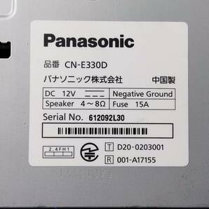 パナソニック ストラーダ CN-E330D ワンセグ/CD/Bluetooth 動作確認OK   0401-5の画像9
