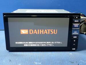 ダイハツ純正OPナビ　アルパイン　NMZL-W72D　フルセグ/CD/DVD/SD/USB/Bluetooth/HDMI/Wifi　動作確認OK　　　0416-2