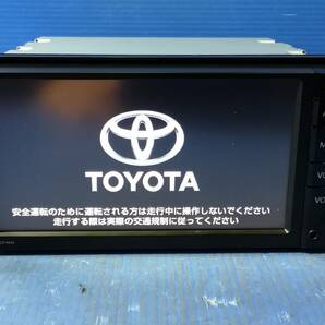 トヨタ純正ナビ NSCP-W64 ワンセグ/CD/SD/Bluetooth/AUX 動作確認OK   0417-6の画像1